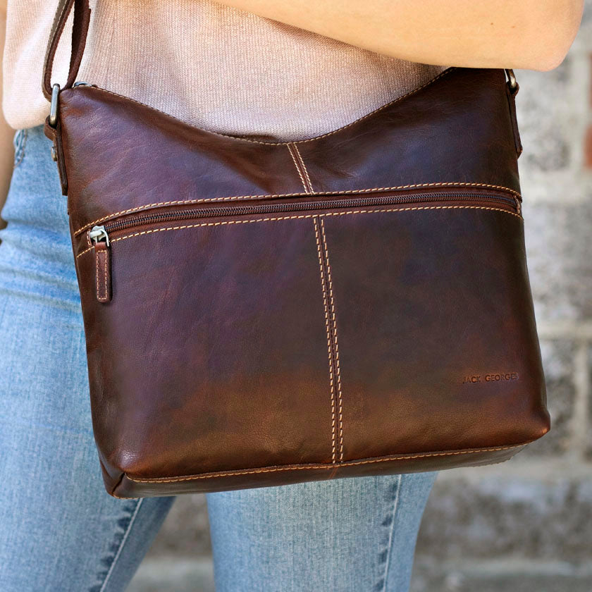 Jack Georges Uptown Hobo Bag #7874