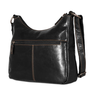 Voyager Midtown Shoulder Bag #7875 Black Right Front