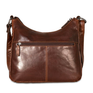 Voyager Midtown Shoulder Bag #7875 Brown Front