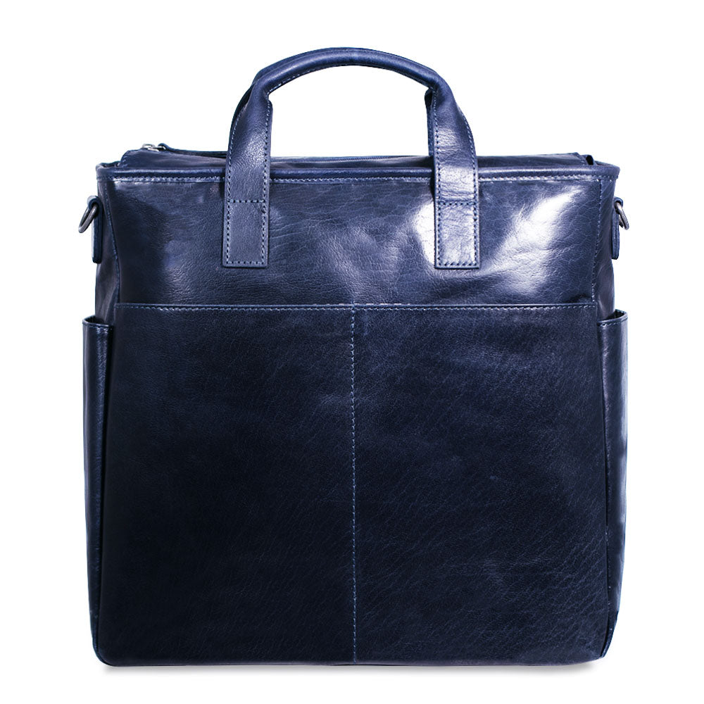 Voyager Tote #7925 Navy front view