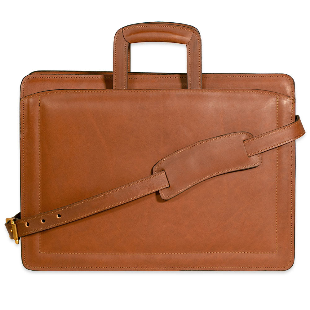 Belting Leather Professional Briefcase #9002