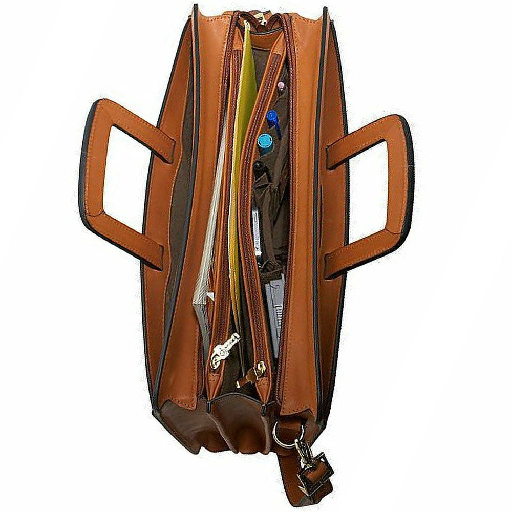 Belting Leather Professional Briefcase #9002