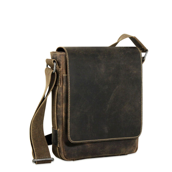 Leather Crossbody Messenger Bag - Arizona #A4542 | Jack Georges