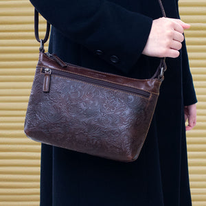 Tooled Slim Crossbody #FL870