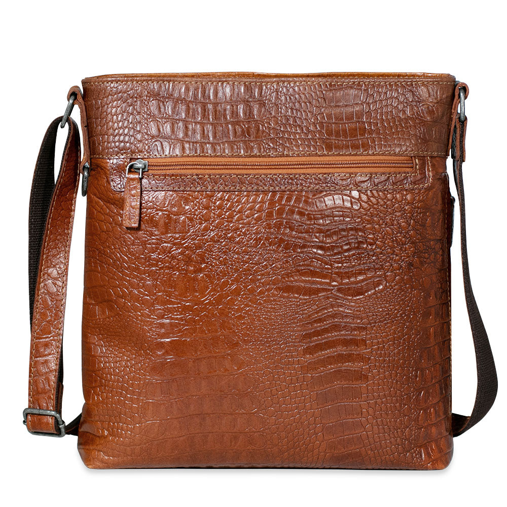 Hornback Croco Crossbody Bag #HB312