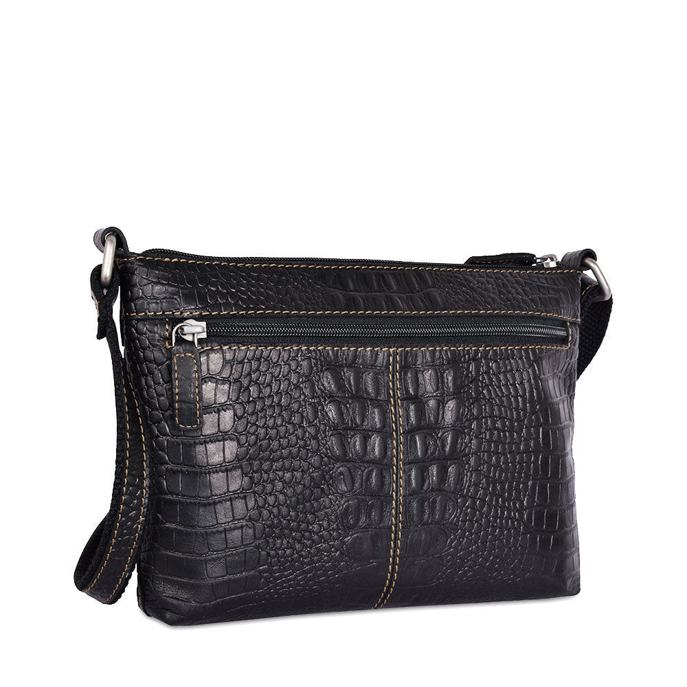 Hornback Croco Mini City Crossbody #HB810