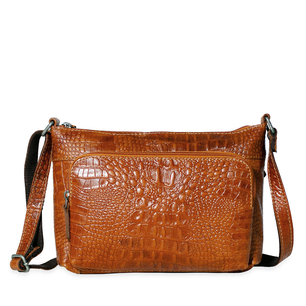 Hornback Croco Mini City Crossbody #HB810