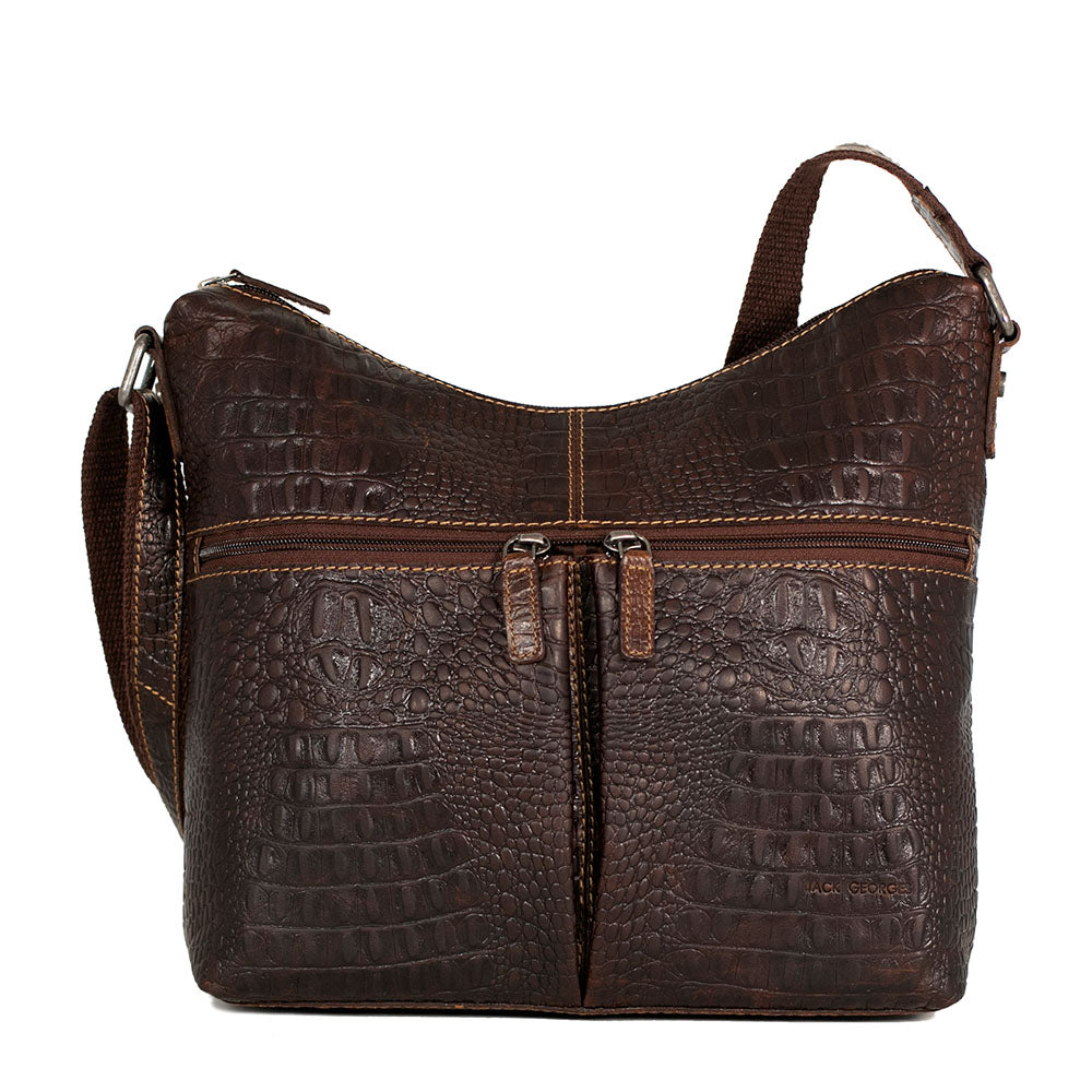 Hornback Croco Hobo Bag #HB814