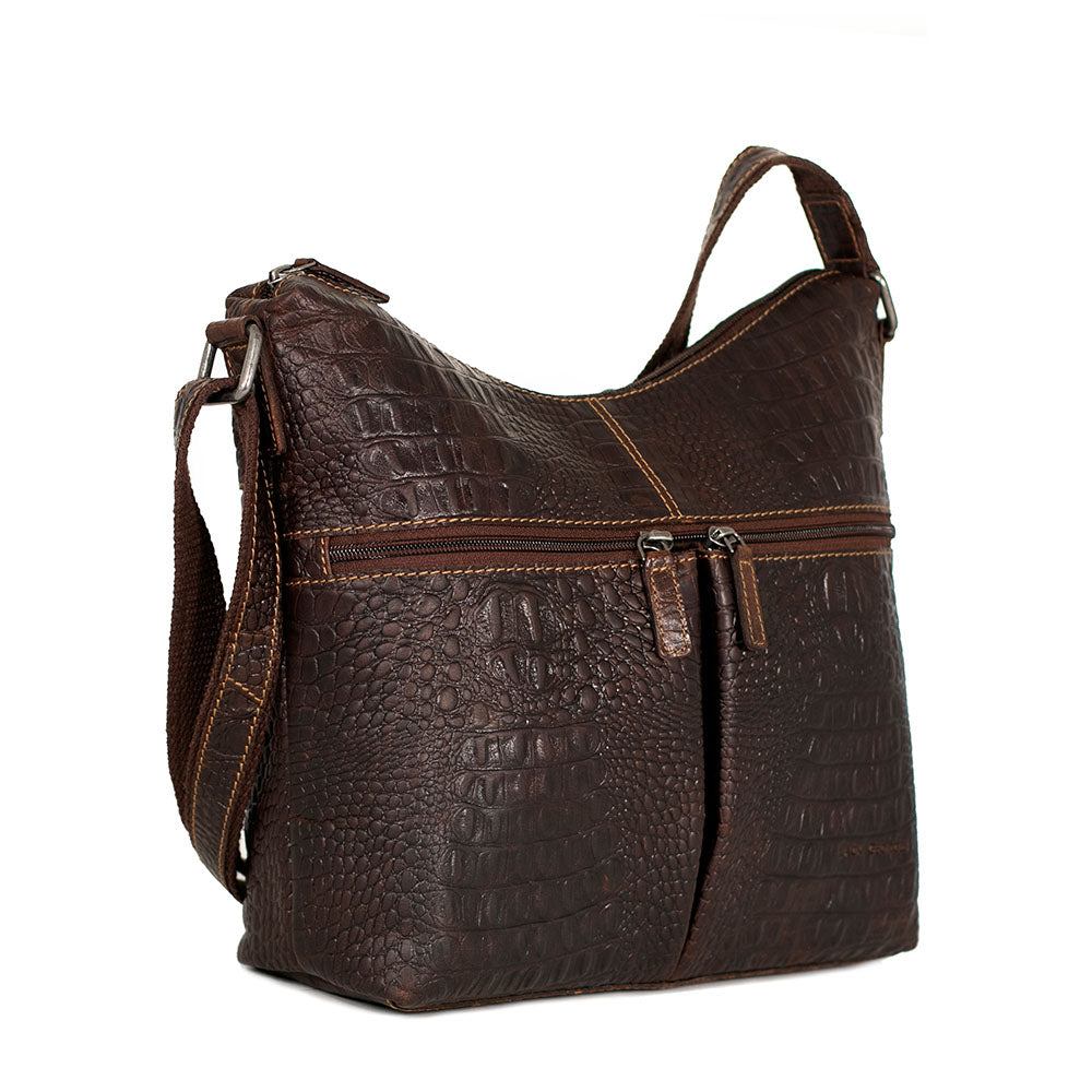 Hornback Croco Hobo Bag #HB814