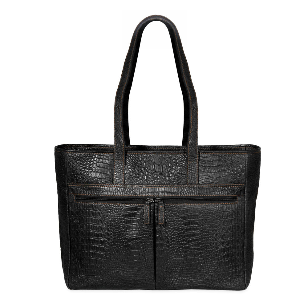 Hornback Croco Uptown Tote Bag #HB916