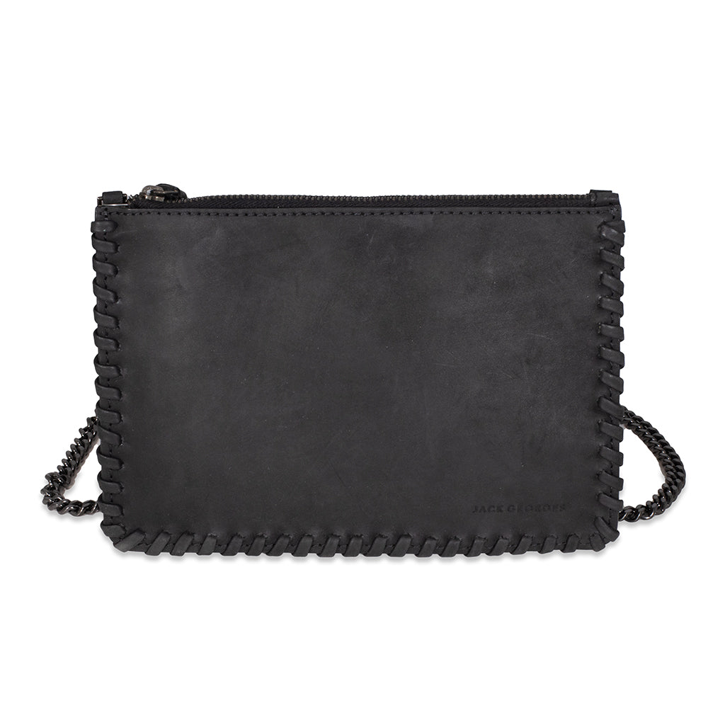 Nubuck Pocket Crossbody Sample