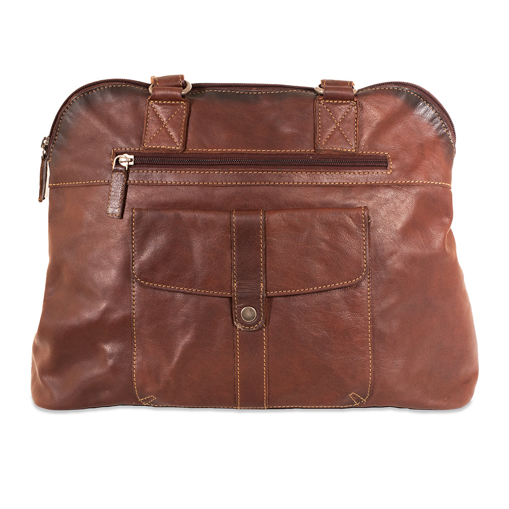 Voyager Satchel Handbag Sample