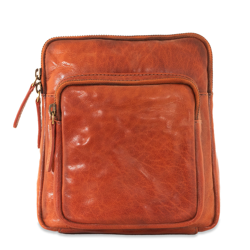 Voyager Small Zippered Crossbody Bag Sample