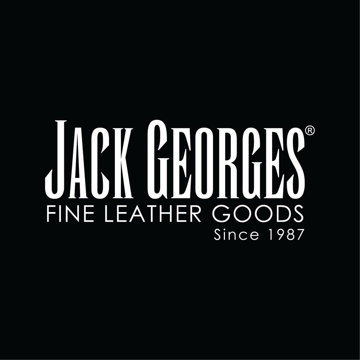Jack Georges | Handmade Leather Bags and Accessories Designer & Maker