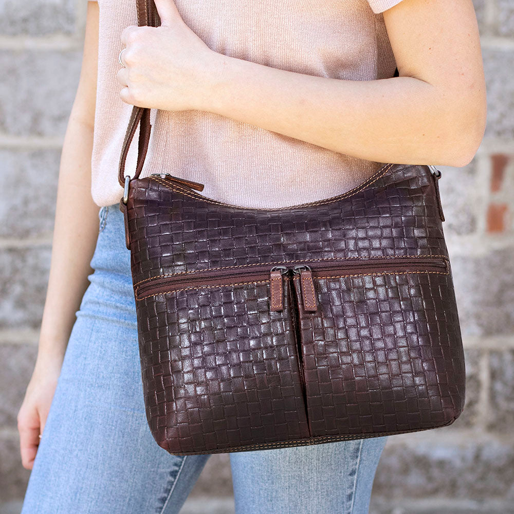 Woven Hobo Bag #WF814