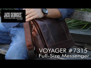 Voyager Full-Size Messenger Bag #7315 Video
