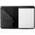 University Letter Size Writing Pad Cover #2111 Black Open