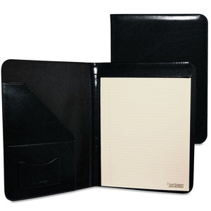 Elements Letter Size Writing Pad Cover #4111 Black
