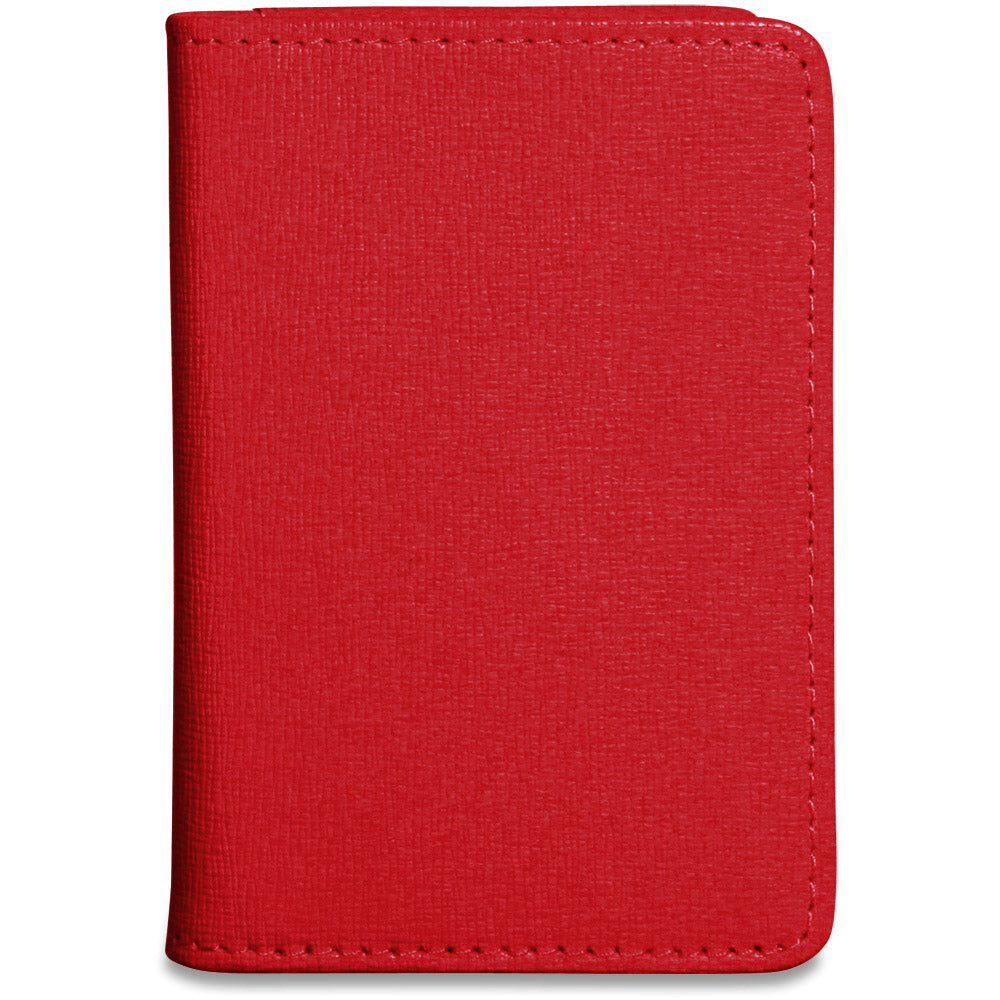 Chelsea Card Holder Wallet #5706 Red Closed