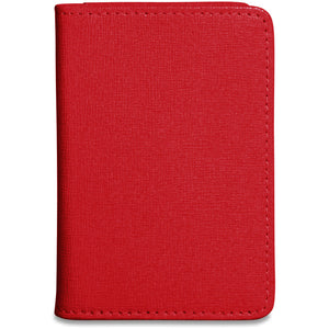 Chelsea Card Holder Wallet #5706 Red Closed