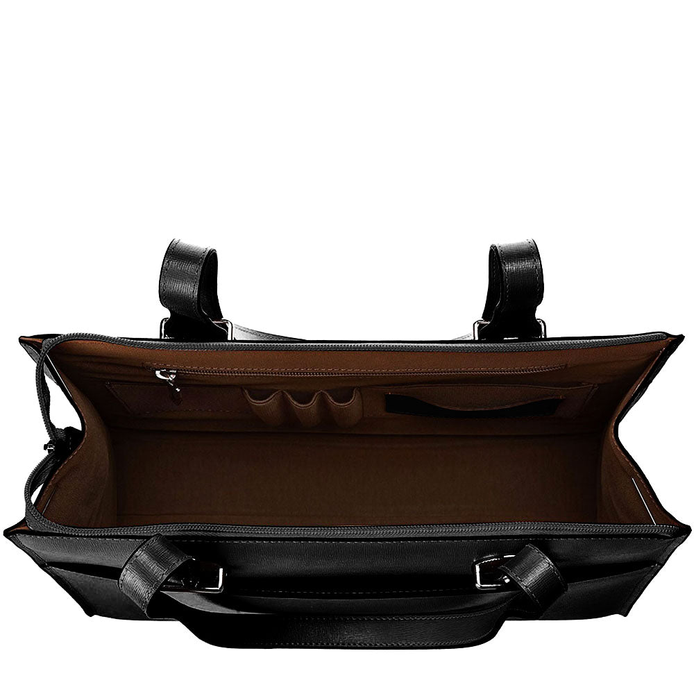 Chelsea Large Shoulder Bag #5885 Black Interior