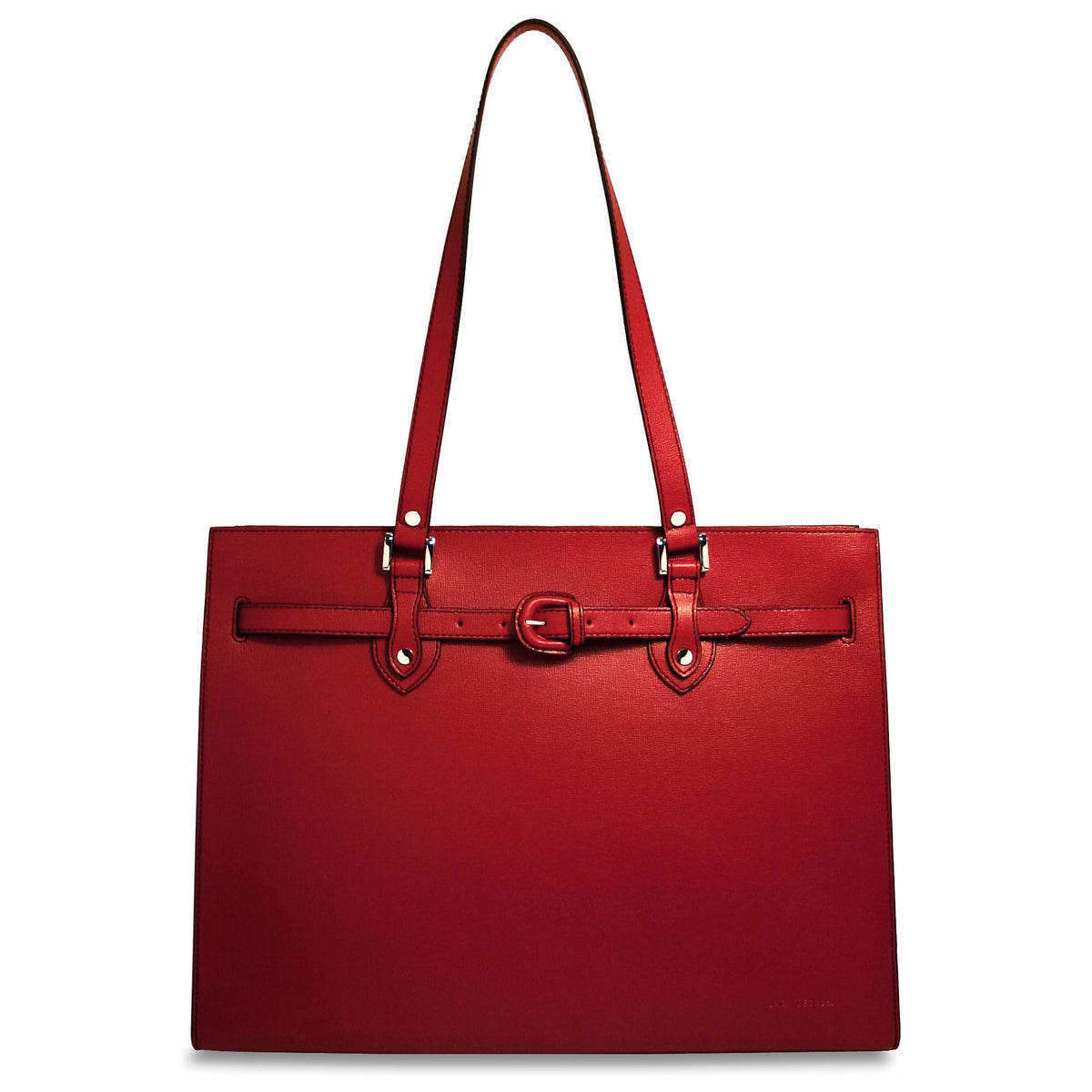 Chelsea Alexis Business Tote #5886 Red Front
