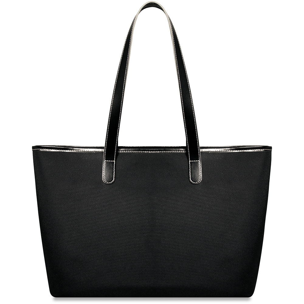 Generations Edge Shopper Tote #6303 Black-Cream Front