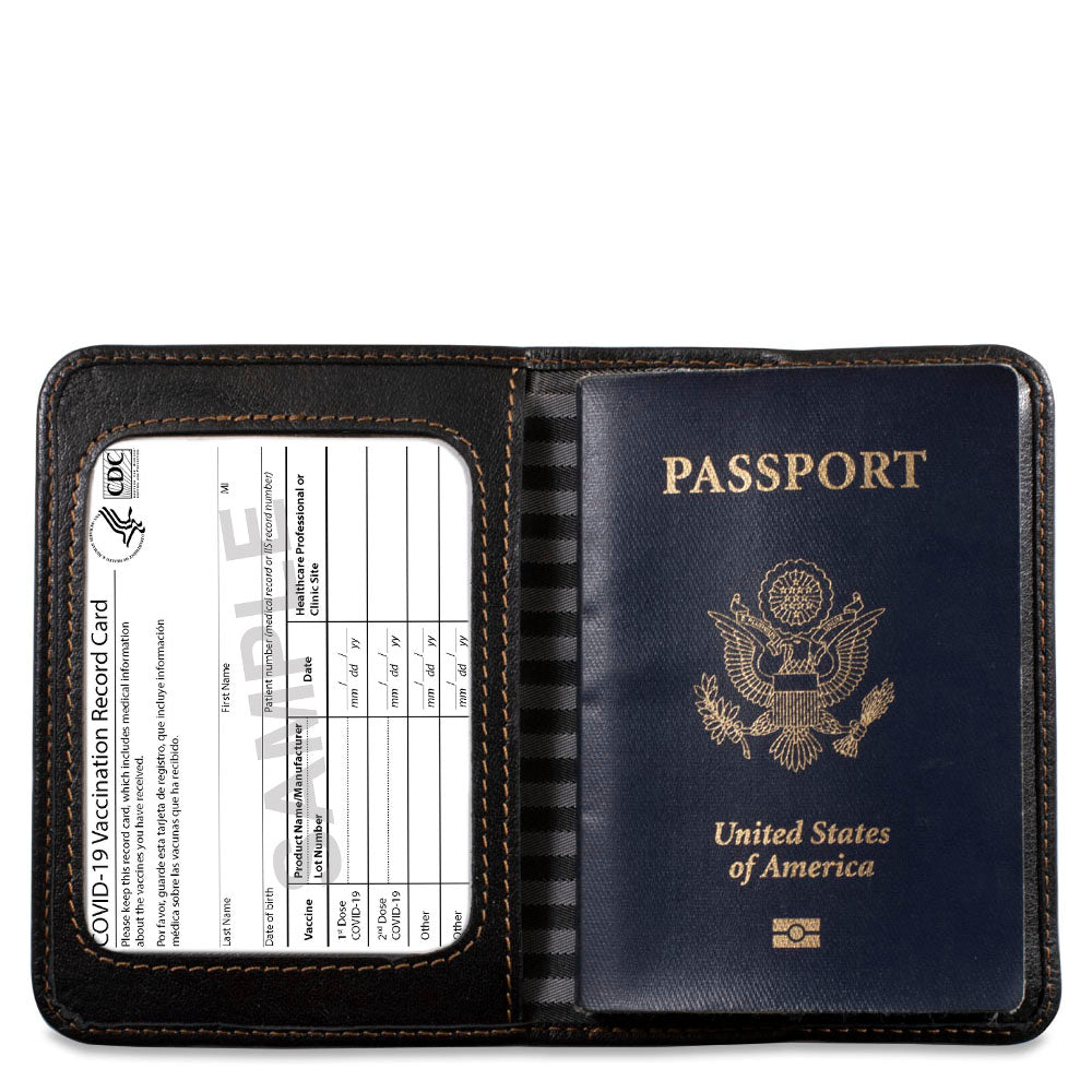 Leather Passport Cover - Voyager #7007 | Jack Georges