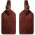 Voyager Luggage Tag #7101 Brown x2