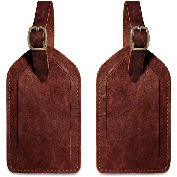 osprey leather luggage tags Luggage Tag #7101 (Set of 2)