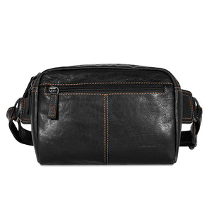Voyager Large Travel Belt Bag #7109 Black Front