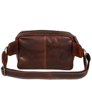Voyager Large Travel Belt Bag #7109 Brown Back