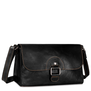 Voyager Emma Petite Crossbody Bag #7217 Black Right Front