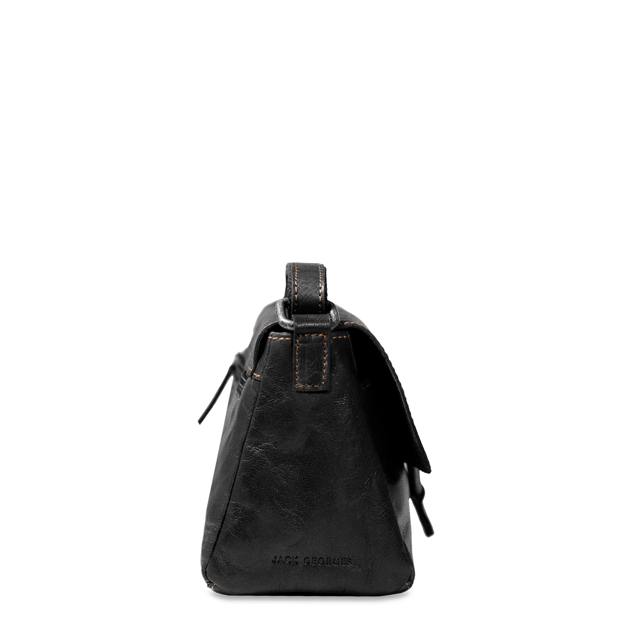 Leather Crossbody Handbag - Voyager Emma Petite #7217 | Jack Georges