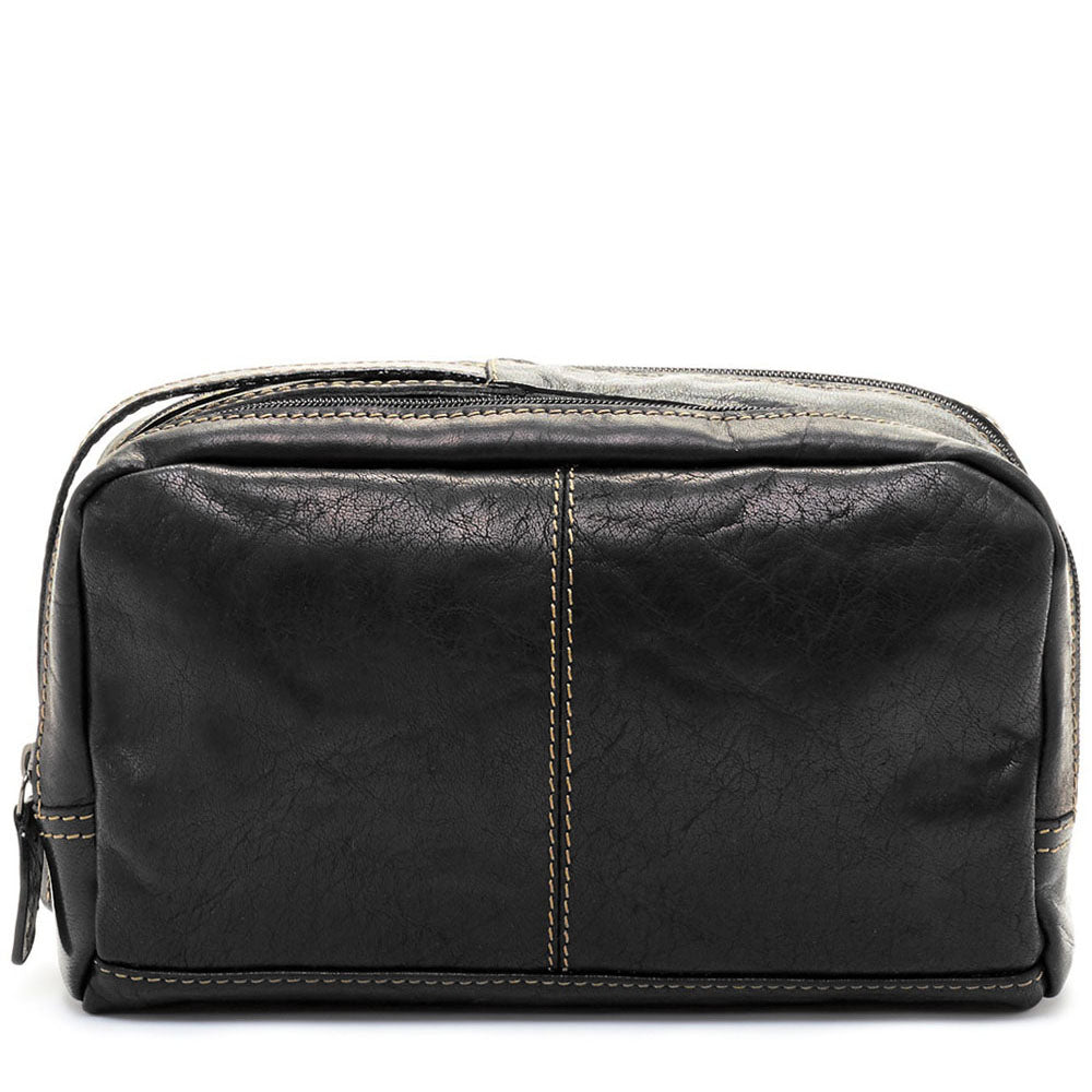 Leather Toiletry Bag - Voyager #7220 | Jack Georges