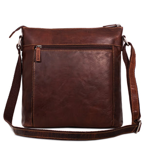 Voyager Large City Crossbody #7299 Brown Back