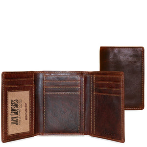 Voyager Tri-Fold Wallet #7305 Brown