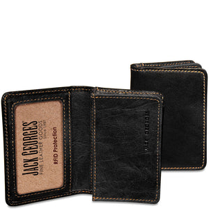 Voyager Card Holder Wallet #7306 Black