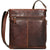 Voyager Crossbody Bag #7312 Brown Front