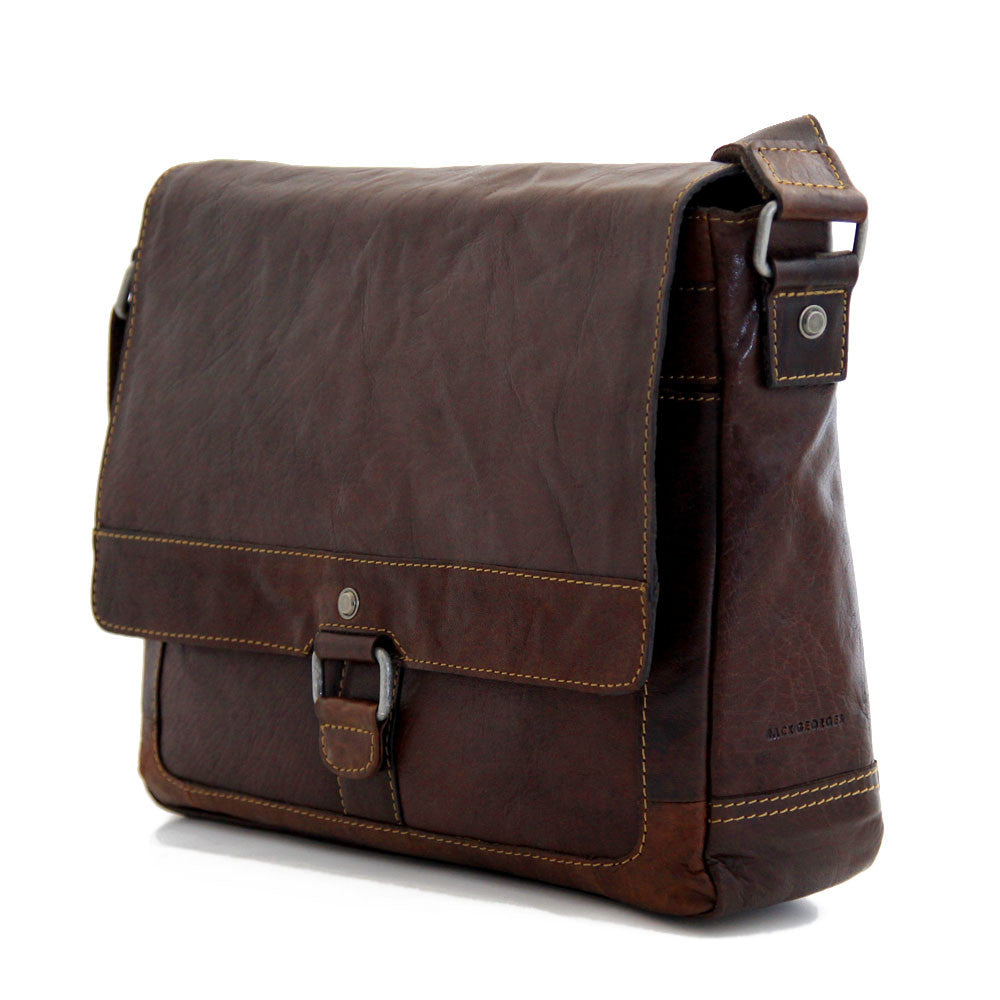 Jack Georges Voyager Full-Size Messenger Bag #7315