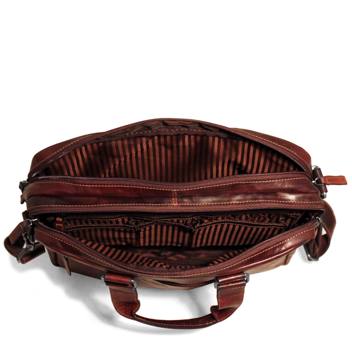 Leather Briefcase - Voyager Professional #7317 | Jack Georges