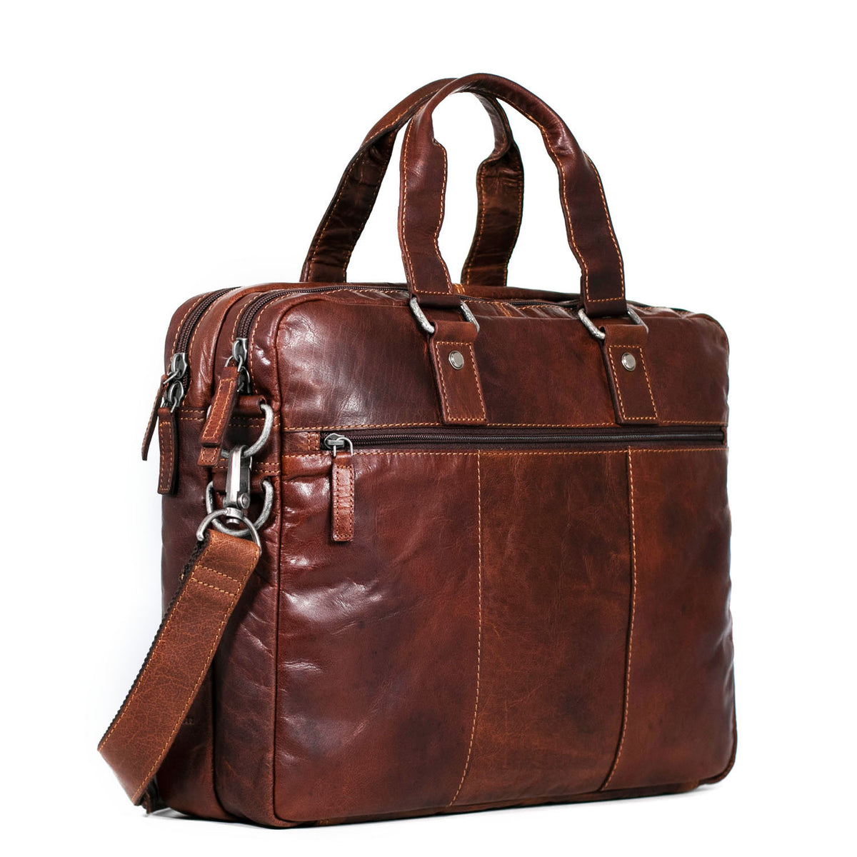 Voyager Professional Briefcase #7317 Brown Right Front