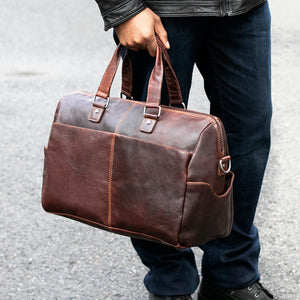 Voyager Day Bag/Duffle #7318 Brown Lifestyle