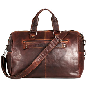 Voyager Day Bag/Duffle #7318 Brown Back