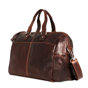 Voyager Day Bag/Duffle #7318 Brown Left Front