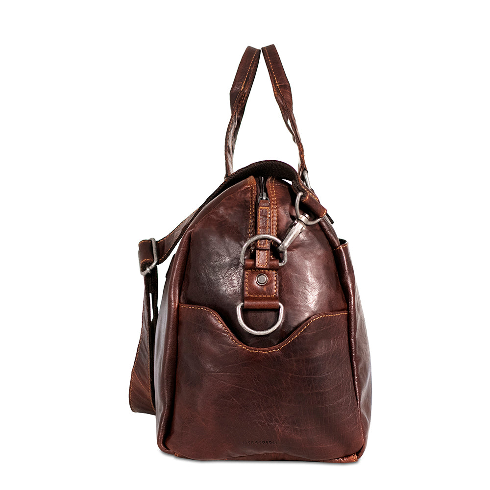 Voyager Day Bag/Duffle #7318 Brown Right Side