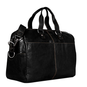 Voyager Day Bag/Duffle #7318 Black Left Front