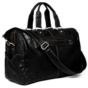 Voyager Day Bag/Duffle #7318 Black Left Back