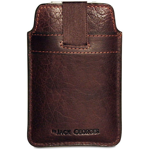 Spikes & Sparrow Small iPhone Holder #74534 Brown Back