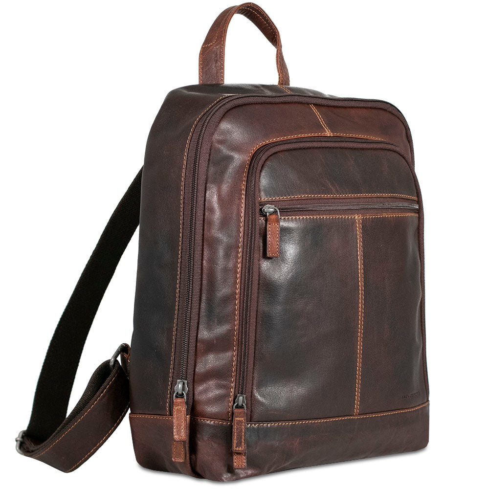 Voyager Backpack #7516 Brown Right Front